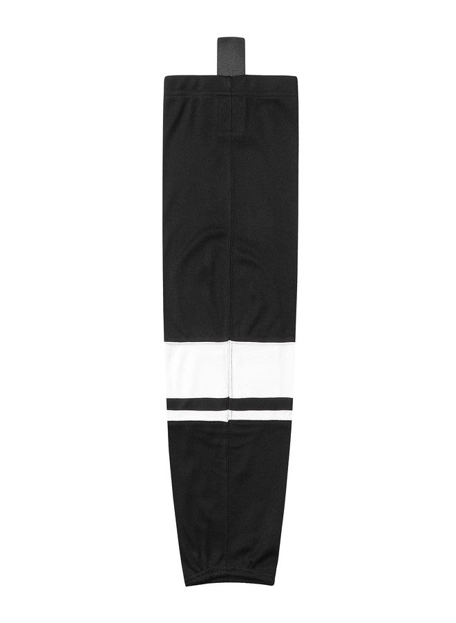 EALER HS400 Series Stripe Dry Fit Practice Ice Hockey Socks - Image 3